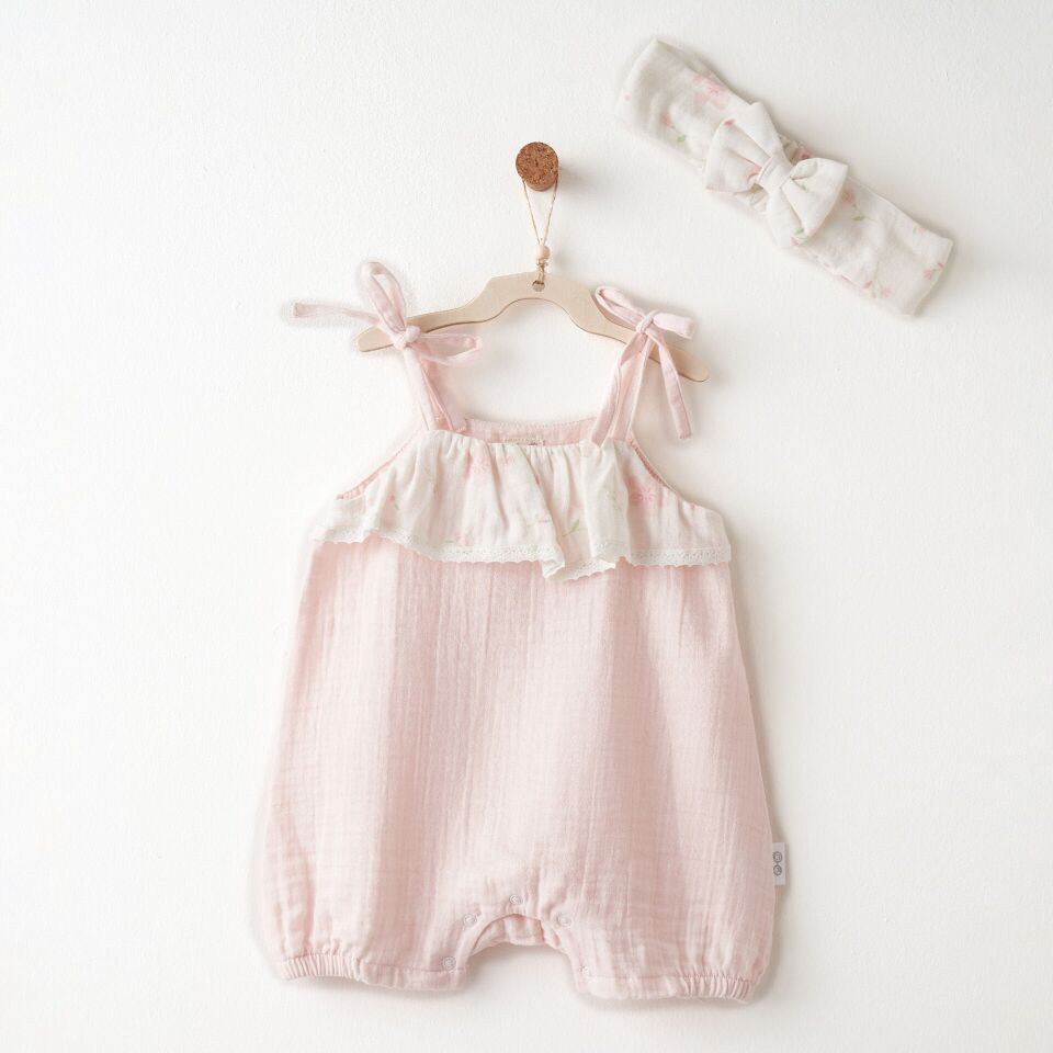 Andywawa AC26618 Lovely Day Tulum Takım Pink