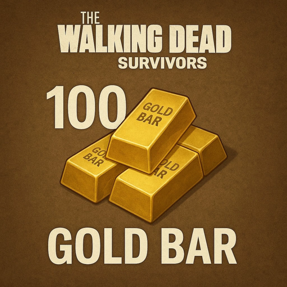The Walking Dead: Survivors 100 Gold Bar