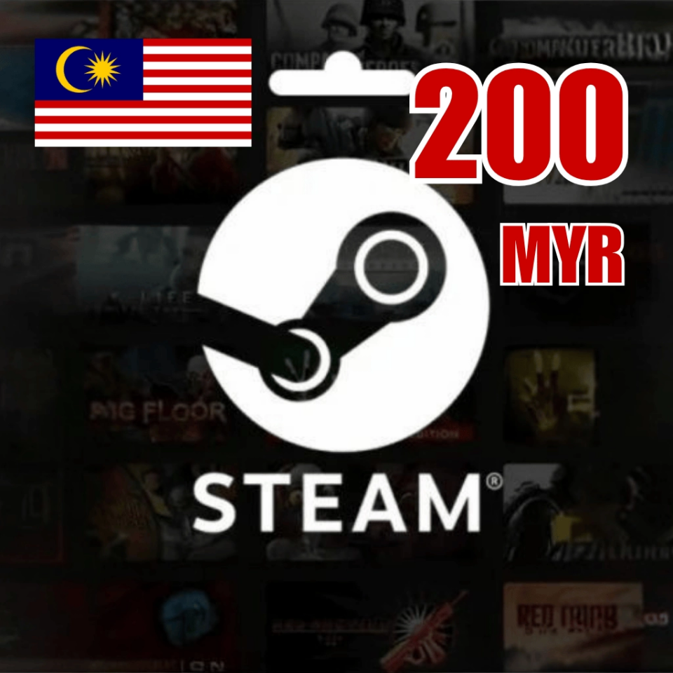 Steam Wallet 200 Myr