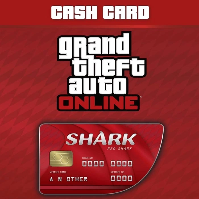 Grand Theft Auto Online Red Shark Cash Card
