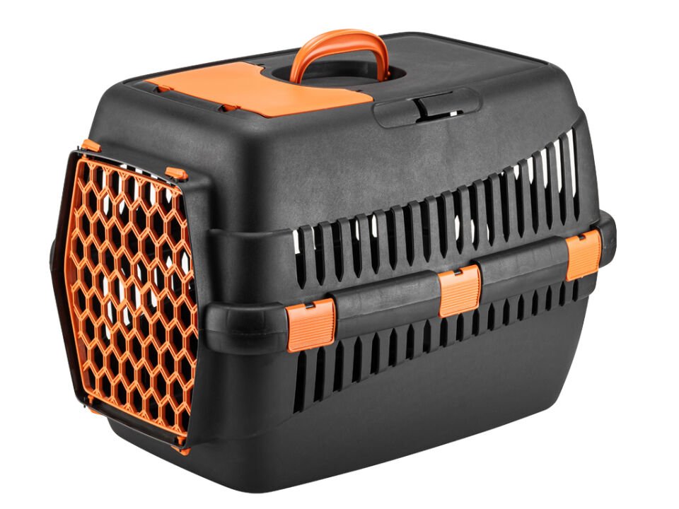 Büyük Boy Plastik Kedi Köpek Taşıma Çantası 45*65*45 cm Karışık Renklerde