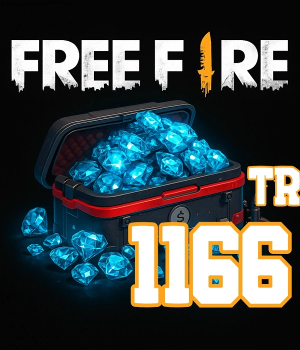 Free Fire 1166 Diamonds EU TR