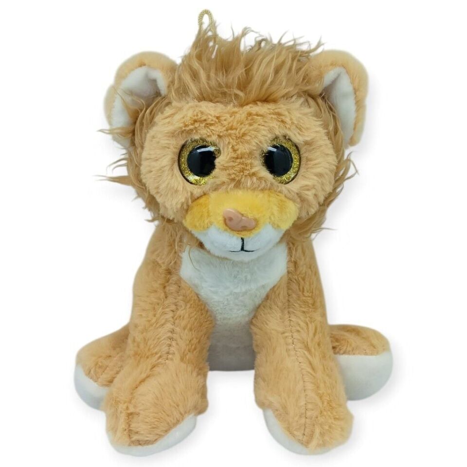 Peluş Cam Gözlü Hayvanlar 25 cm - Aslan