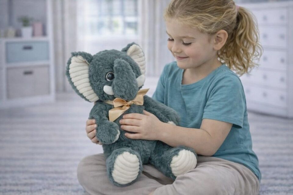 Peluş Sevimli Hayvanlar 40 cm - Fil