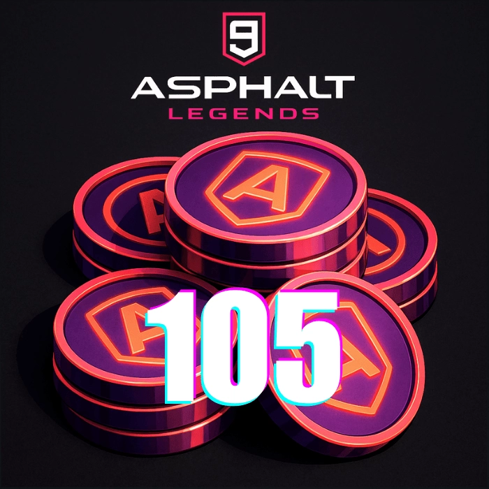 Asphalt 9: Legends 105 Tokens