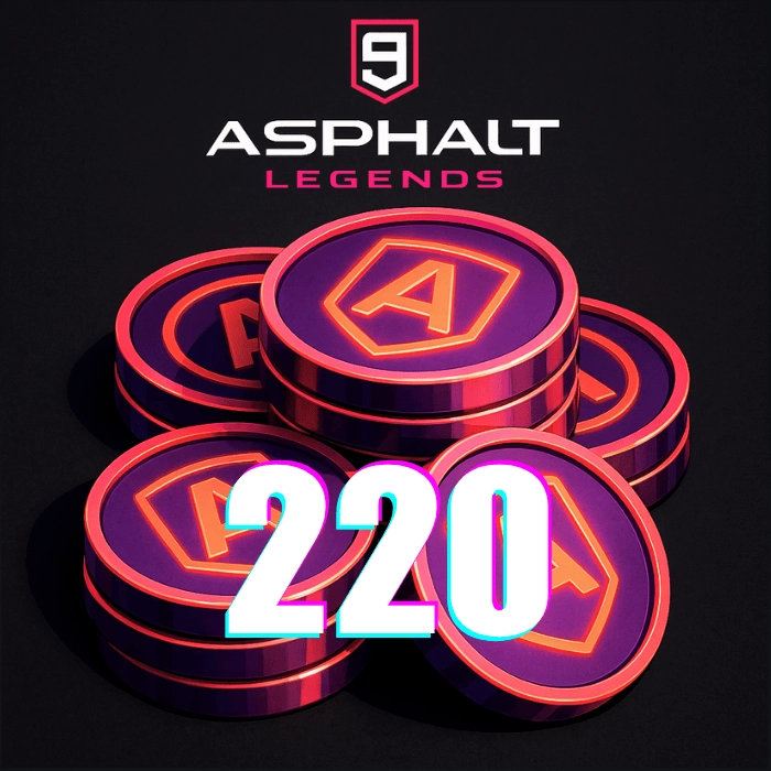 Asphalt 9: Legends 220 Tokens