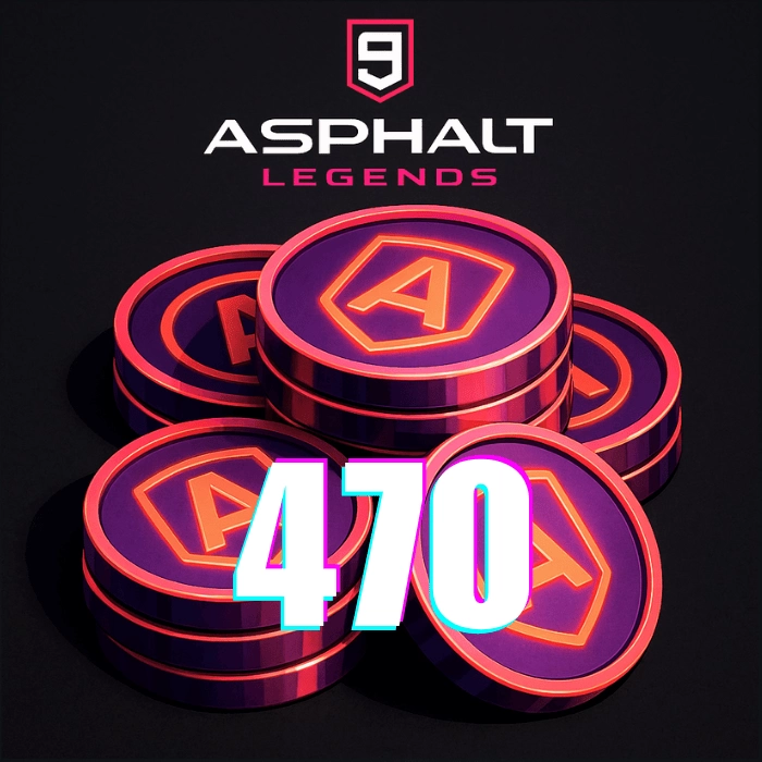 Asphalt 9: Legends 470 Tokens