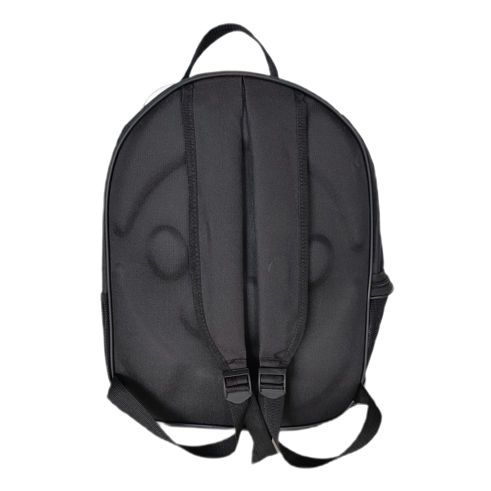 KP Kalpli Patili Astronot Şeffaf Taşıma Sırt Çantası Siyah 24x32x42 cm