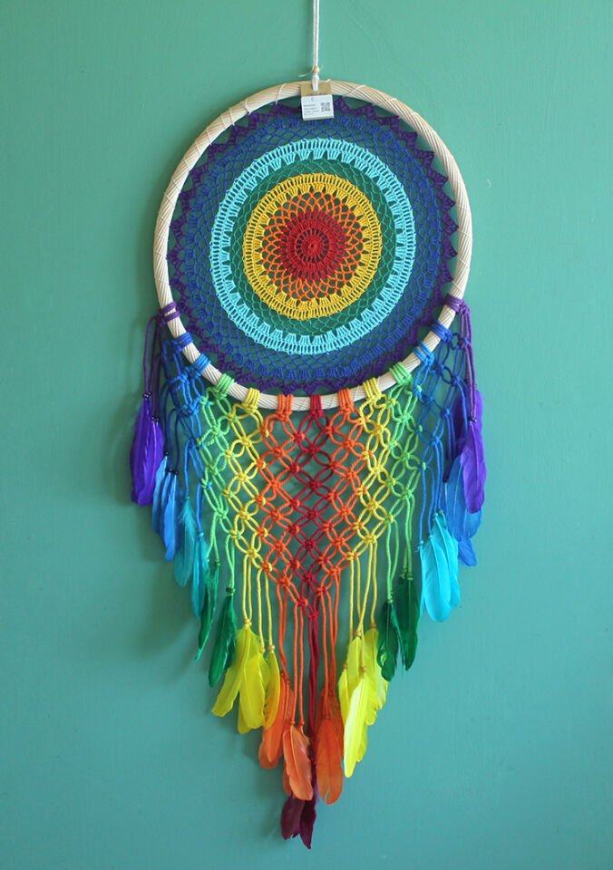 Rüya Kapanı Dream Catcher Model 17