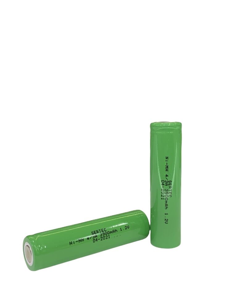 1.2V 3800 Mah - 4/3A - Ni-MH Şarjlı Pil - (Başsız / Flat Head) (1077)
