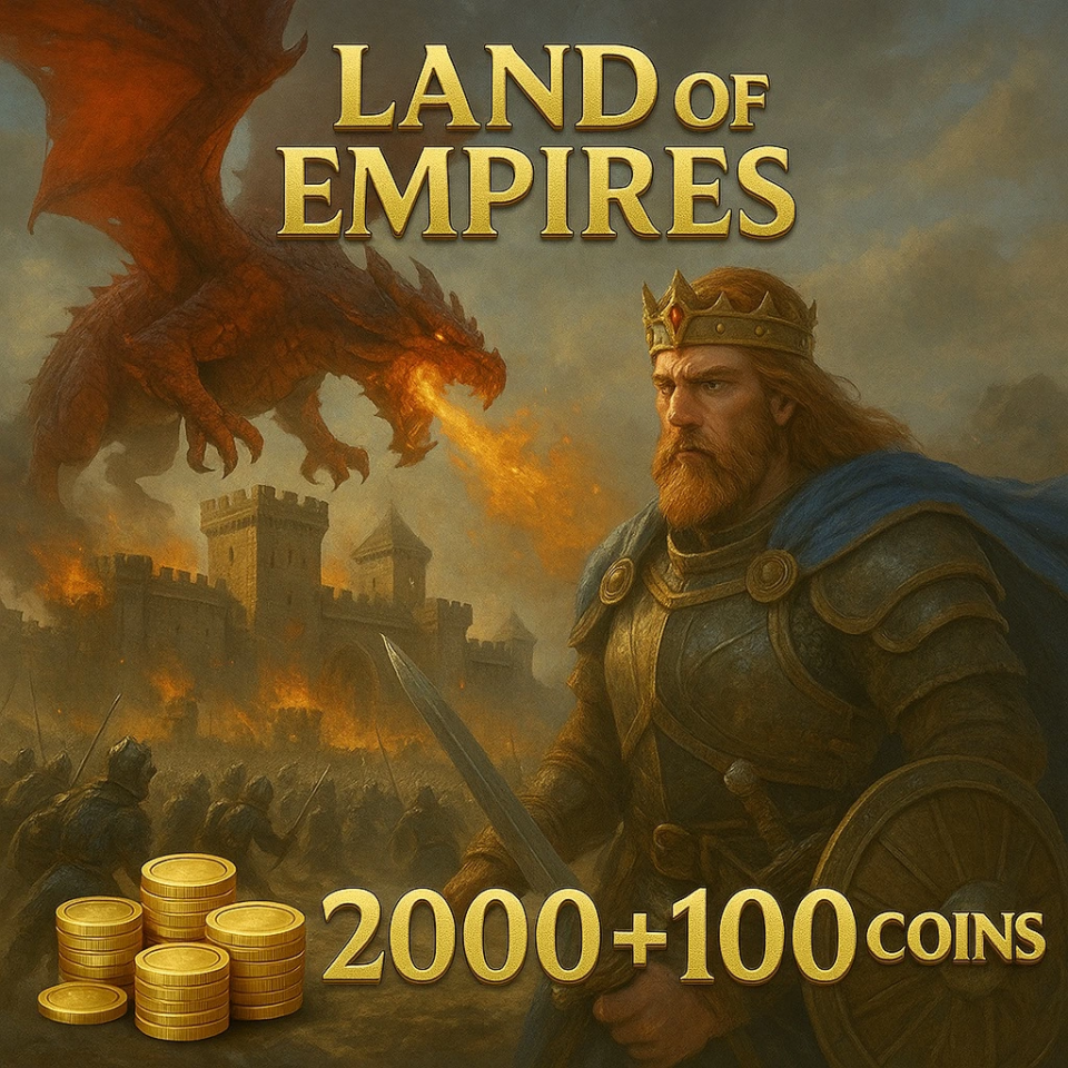 Land of Empires 2000 + 100 Coins