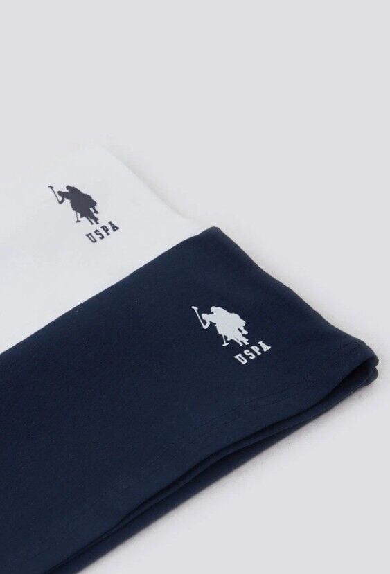 U.S. Polo Fanila US1380 Navy-White