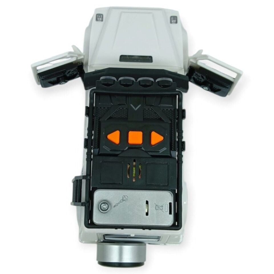 Sesli Işıklı Metal Off- Road Araba 16 cm - D700-04 - Beyaz