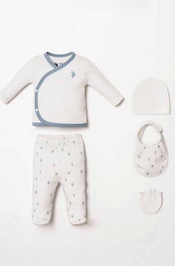 U.S. Polo 5li Hastane Çıkışı USB2851 Beyaz