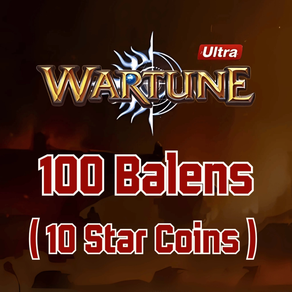 Wartune 100 Balens (10 Star Coins) US