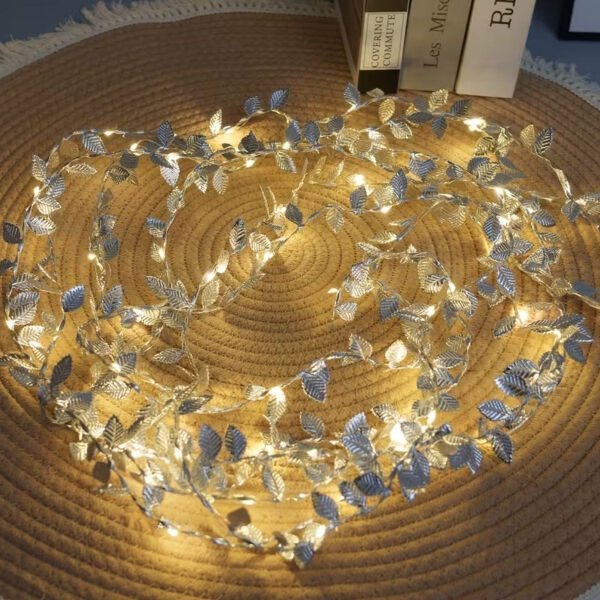 3 Metre Yaldızlı Gümüş LED Işık