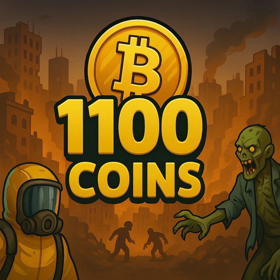 Zero City 1100 Cryptocoins
