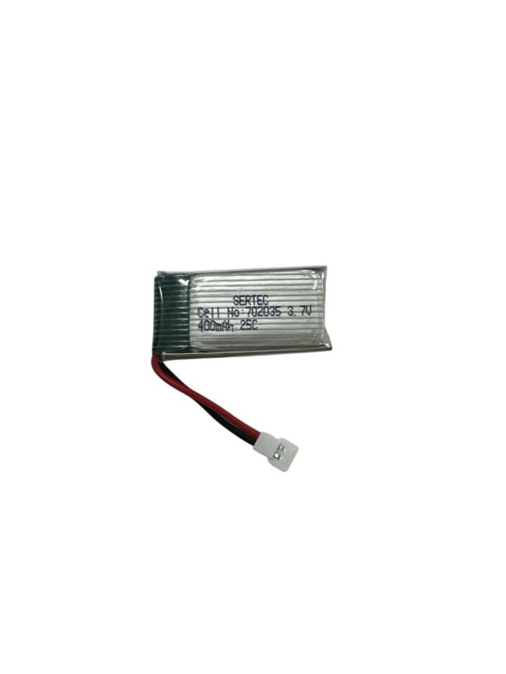 702035 / 3.7V  400Mah  25C Beyaz Soket (1077)