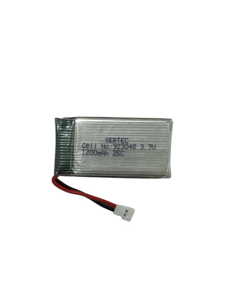 923048 / 3.7V  1200Mah  25C Beyaz Soket (1077)