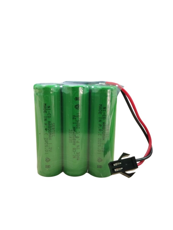 3.6V 3S1P Aa 800 Mah Kablo + Si̇yah Konnektörlü Oyuncak Pi̇li̇ (1077)