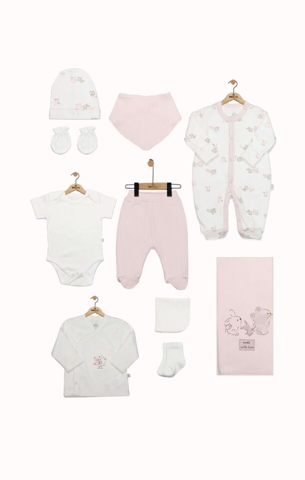 Bistyle 10lu Hastane Çıkışı Love You Family 11118 Pudra