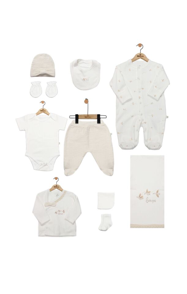 Bistyle 10lu Hastane Çıkışı Love You Smile 11119 Ekru