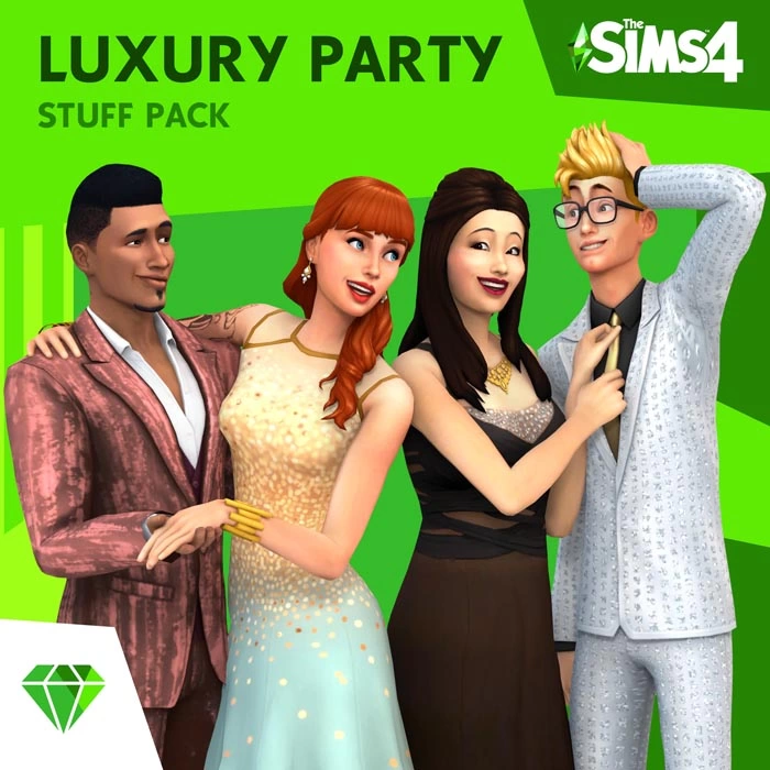 The Sims 4 Luxury Party Stuff