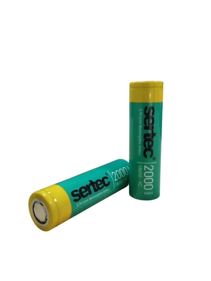 18650 3.7V 2000 Mah 1C Liıon Şarjlı Pil (1077)
