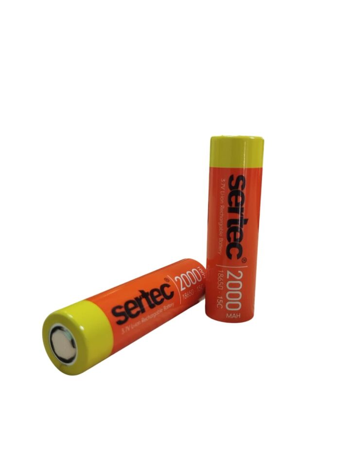 18650 3.7V 2000 Mah 15C Liıon Şarjlı Pil (1077)
