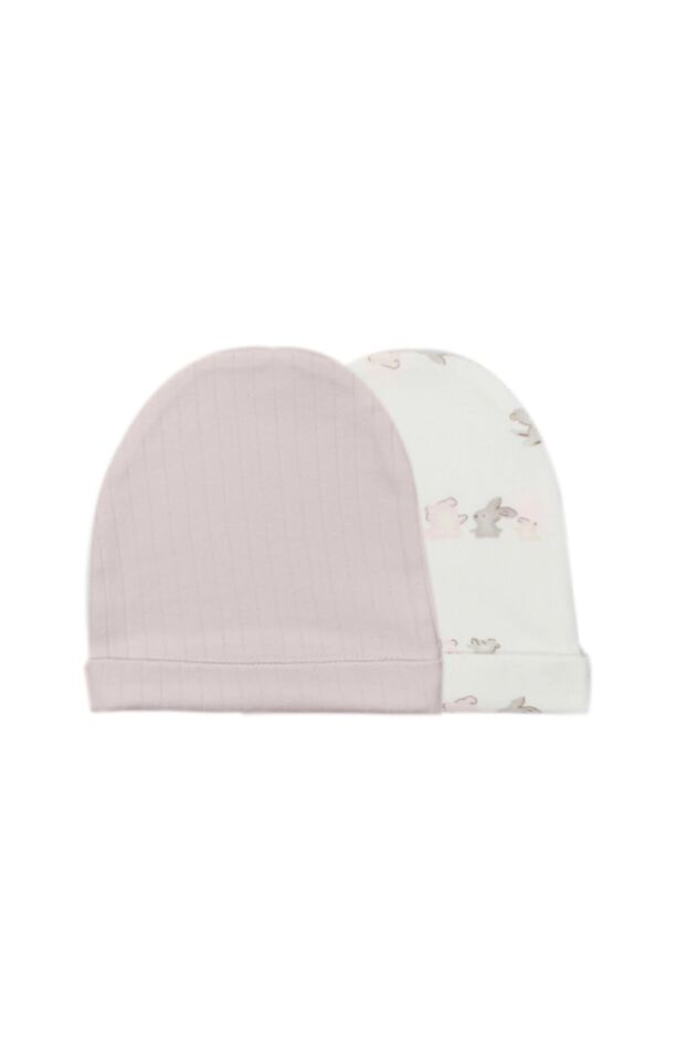 Bistyle 2li Şapka Love You Family 90185 Pudra