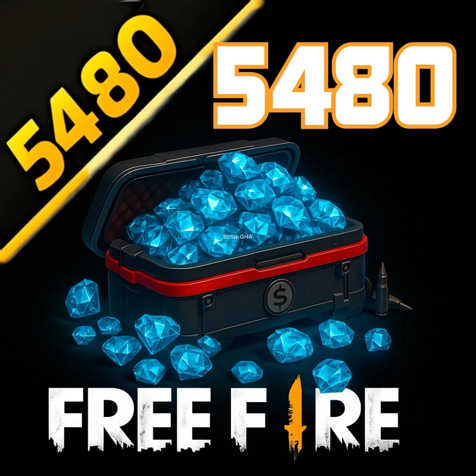 Free Fire MAX 5480 Elmas