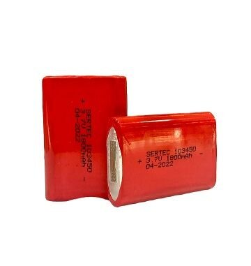 103450 Liıon 3.7V 1800Mah Prizmatik Şarjlı Pil (1077)
