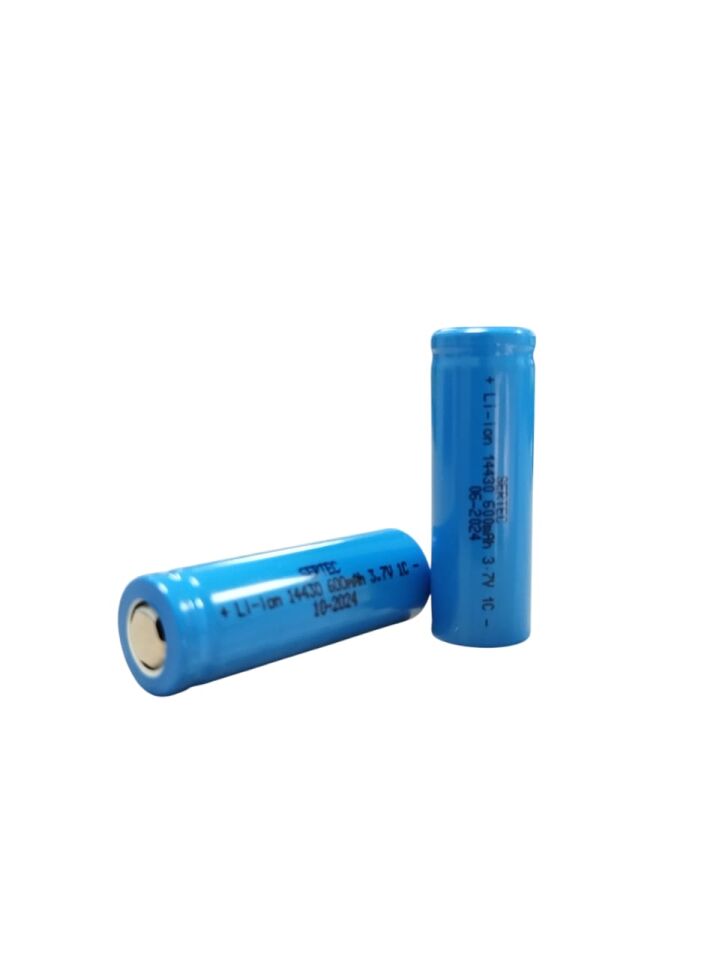 3.7V Liıon 14430  600 Mah 1C Şarjlı Pil (1077)
