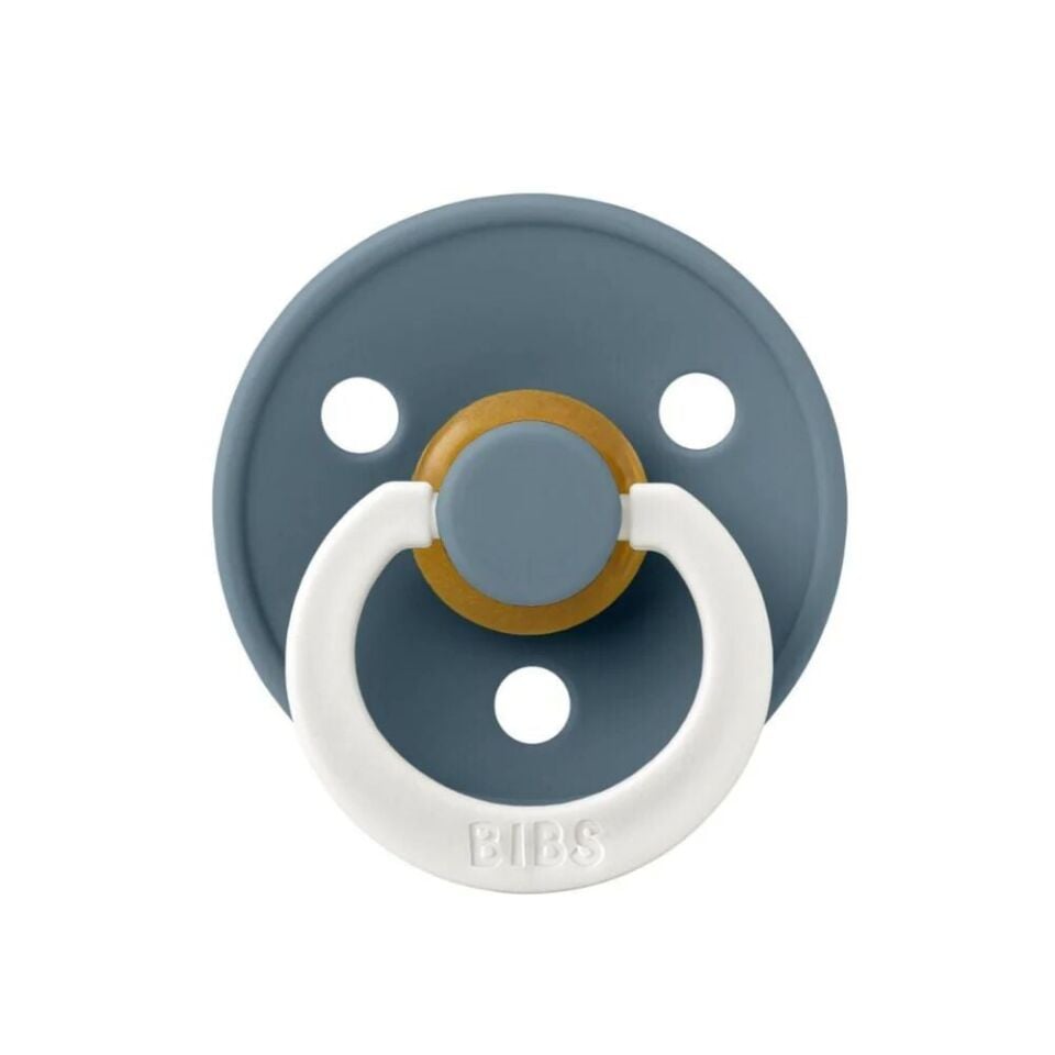 Bibs Colour Kauçuk Emzik 6-18 Ay Petrol Glow