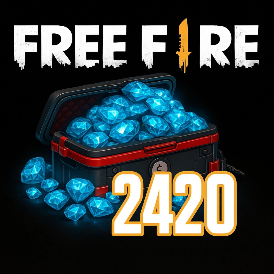 Free Fire 2420 Elmas Global
