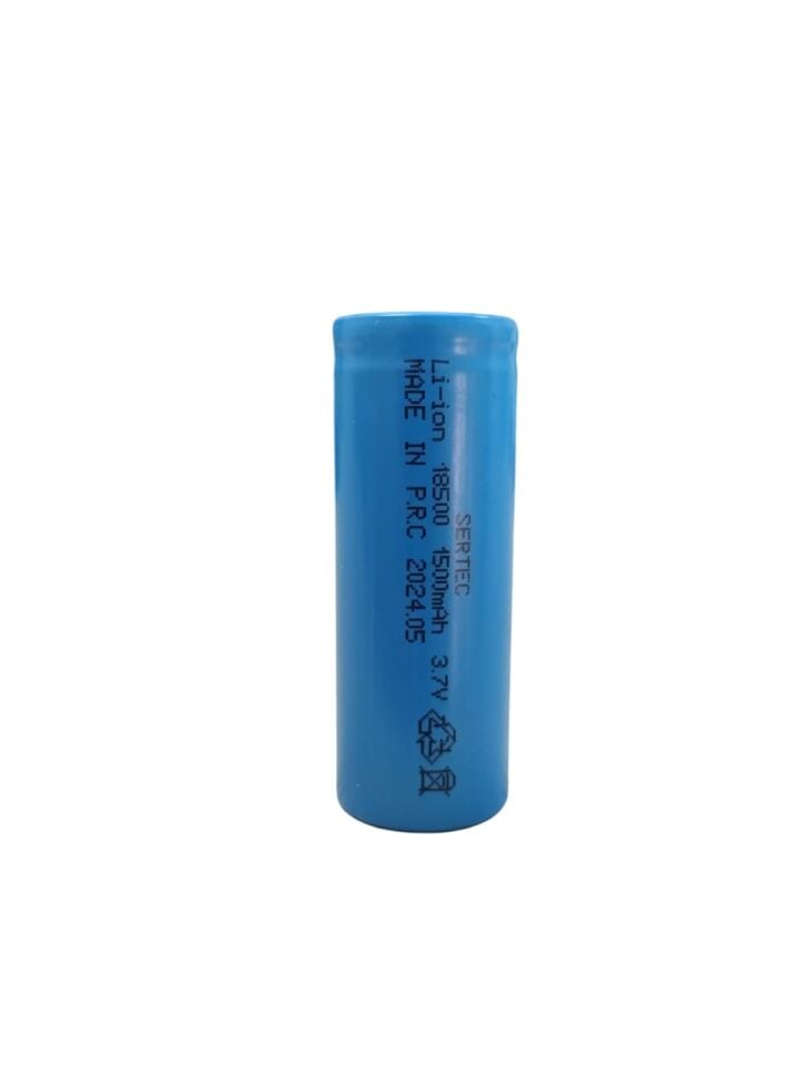 3.7V Liıon 18500 1500 Mah 10C Şarjlı Pil (1077)