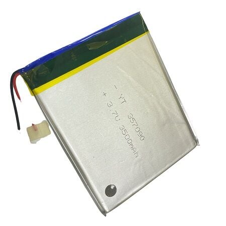 357090 3.7V 2500 Mah Lipolymer Pil (Devreli/1.5A) (1077)