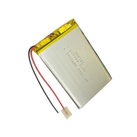 605080 3.7V 3000 Mah Lipolymer Pil Devreli/1.5A (1077)