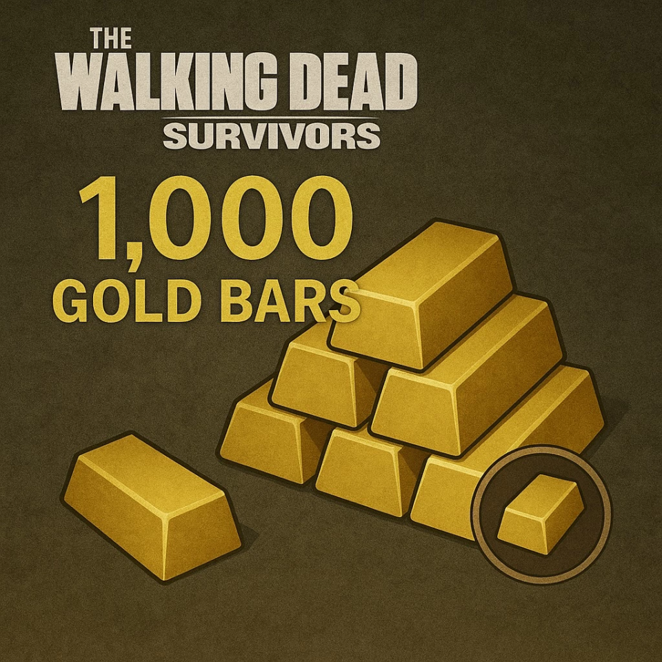 The Walking Dead: Survivors 1000 Gold Bar