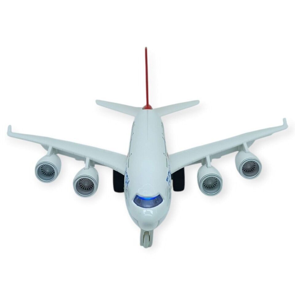 Çek Bırak Metal Yolcu Uçağı - 21 cm - Büyük Boy