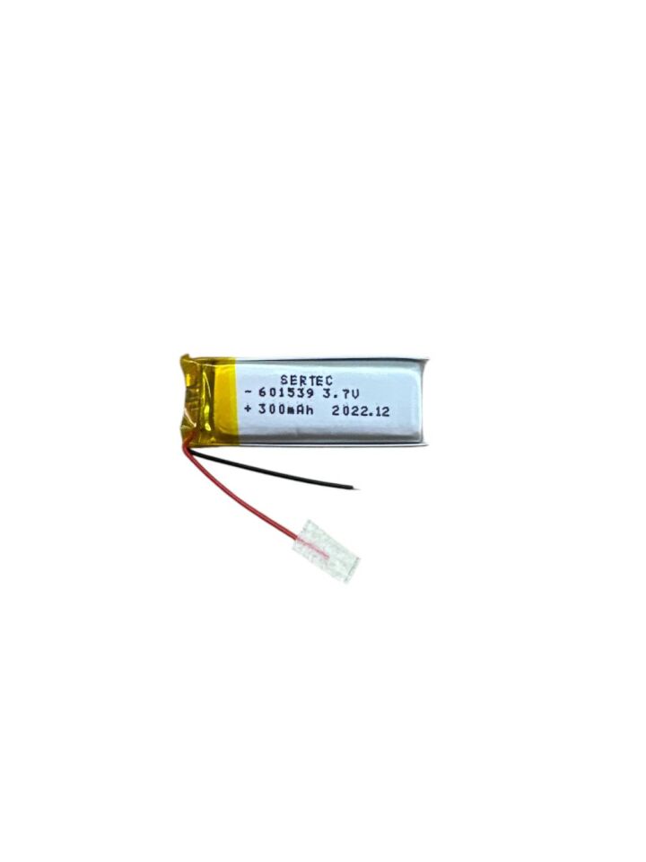 601539 3.7V 300 Mah Lipolymer Pil Devreli/1.5A (1077)