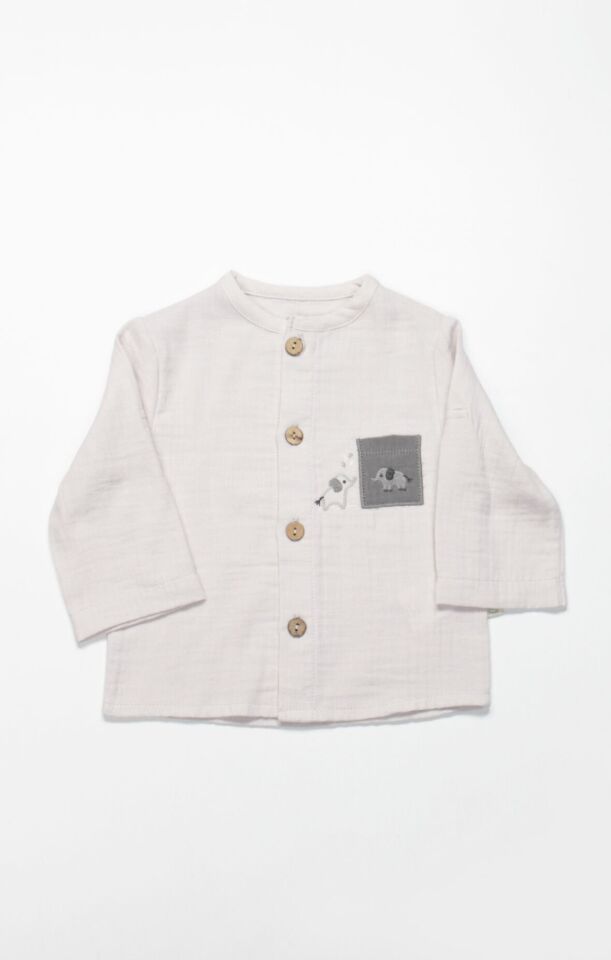Bistyle 2li Takım Müslin Star Elephant 14143 Gri
