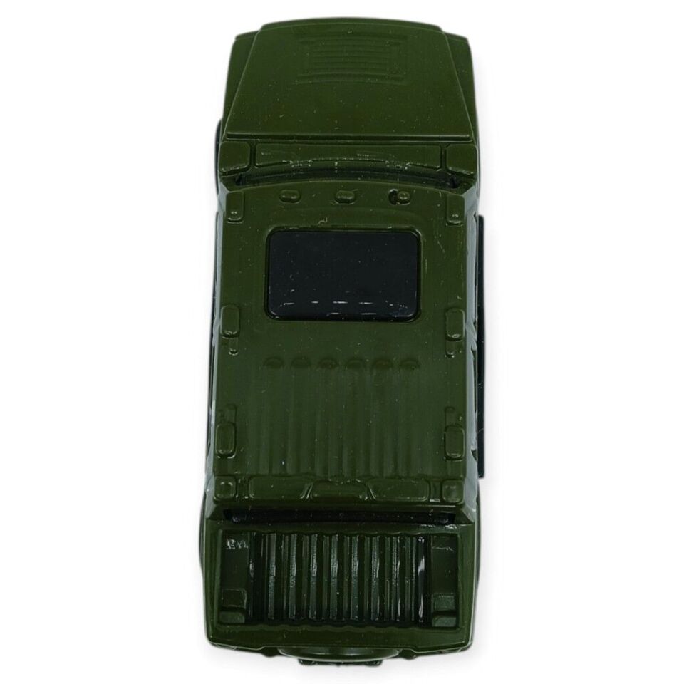 Çek Bırak Arabalar 10 Cm - Yeşil Çift Kabin Pick-Up