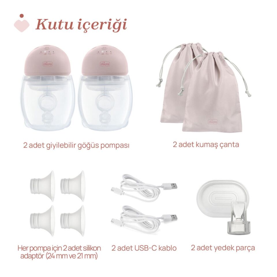 Chicco Giyilebilir Göğüs Pompası