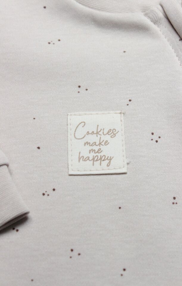 Bistyle Tulum Patiksiz Cookies Make Happy 15127 Ekru