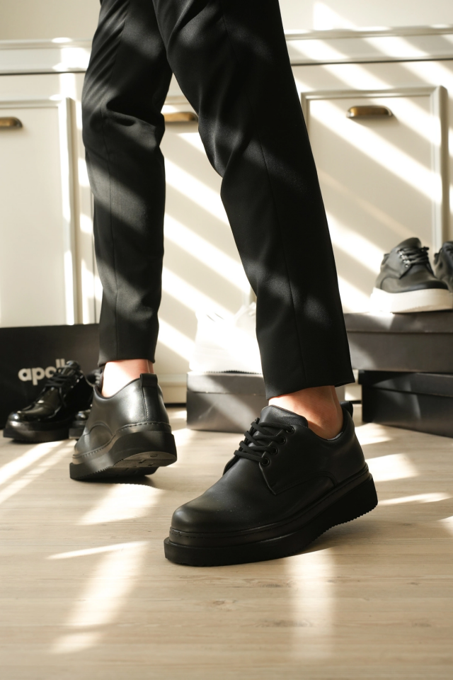 KB-X16 Kuback Kömür Cilt Günlük Erkek Ayakkabı