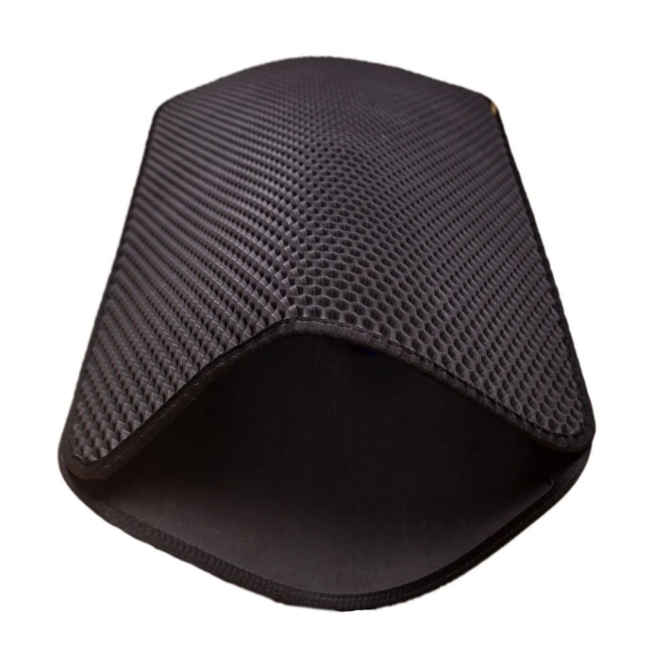 Cattie Kum Toplayıcı Fonksiyonel Kedi Paspası Altıgen 50-75 cm Siyah