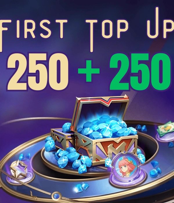 MLBB First Top Up 250 +250 Almaz UZ