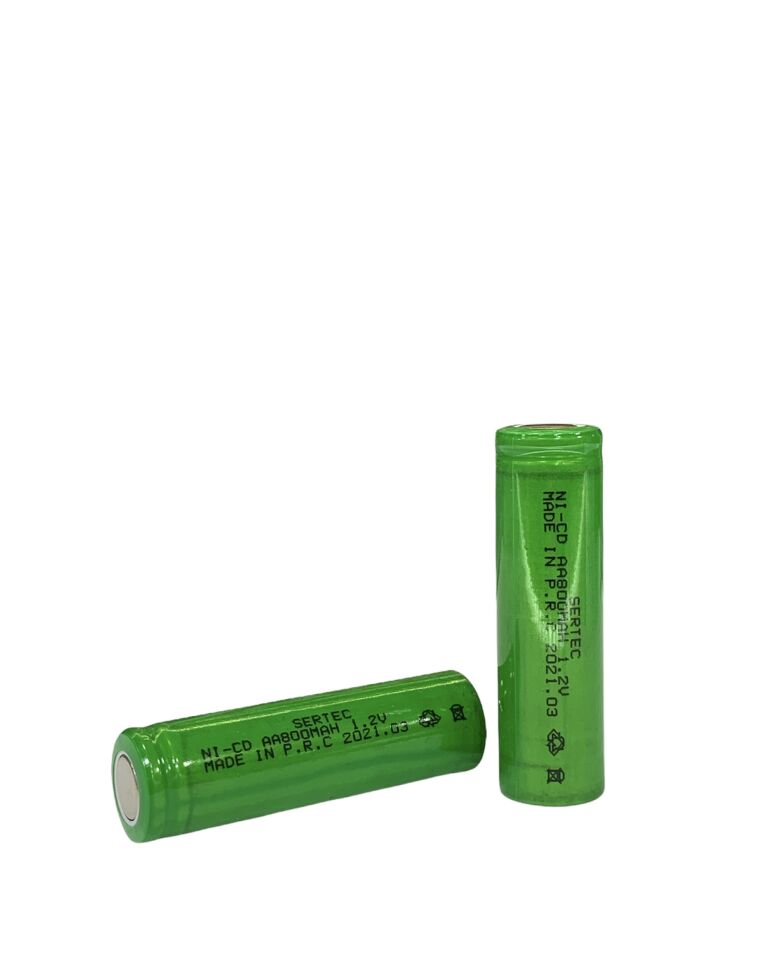 1.2V 800 Mah  Aa  Nicd Şarjlı Pil  Başsız / Flat Head (1077)