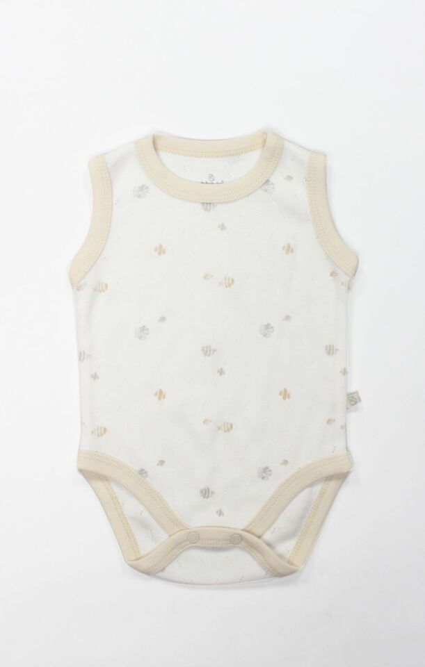 Bistyle Body Askılı Ocean And Starfish 17183 Ekru